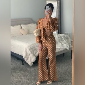 Brand new 2 piece set, PANT & TOP TOGETHER